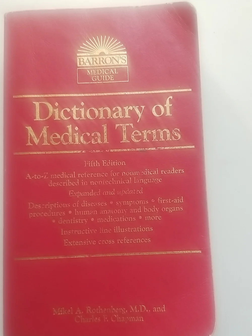 Barron’s Red Dictionary of Medical Terms — Pocket Medical Guide